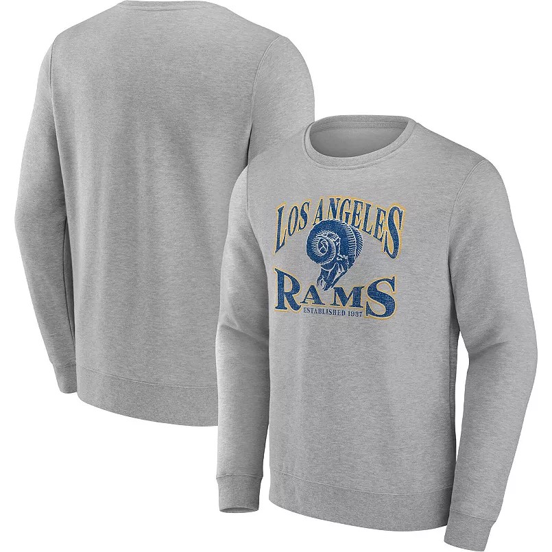 Men Los Angeles Rams grey 03 NFL 2024 hoodie->los angeles rams->NFL Jersey